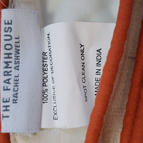 The Farmhouse Rachel Ashwell 72 x 16 Beaded Sunflower Fringed Table Runner - Picture 7 of 8